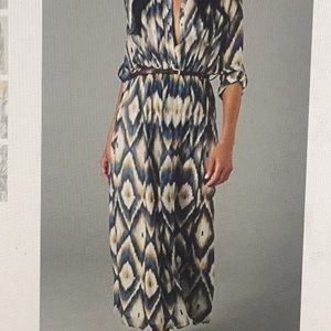 ONE by Line & Dot XS Long Sleeve Maxi Dress